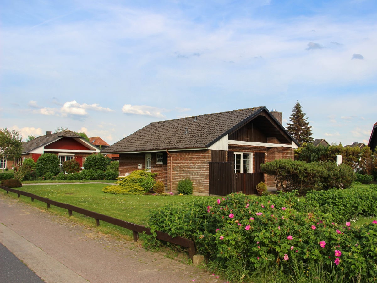 Westseite des Ferienhauses